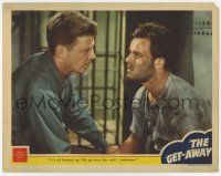 7j259 GET-AWAY LC '41 Dan Dailey & Robert Sterling plan their escape from prison!