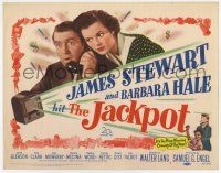 7j342 JACKPOT TC '50 James Stewart wins a radio show contest, but can't afford the prizes!