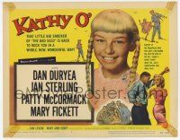 7j366 KATHY O' TC '58 sexy Jan Sterling, Patty McCormack the little big shocker from The Bad Seed!