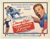 7j456 MAN FROM THE DINERS' CLUB TC '63 Danny Kaye, funniest picture since money went out of style!
