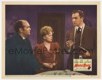 7j501 MOSS ROSE LC #7 '47 Vincent Price looks at Peggy Cummins & Rhys Williams, murder mystery!