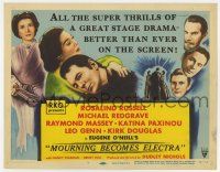 7j504 MOURNING BECOMES ELECTRA TC '48 Rosalind Russell & her mother love the same man!