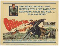 7j568 OREGON TRAIL TC '59 Fred MacMurray broke through a new frontier with 54-40 or Fight!