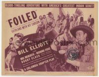 7j577 OVERLAND WITH KIT CARSON chapter 11 TC '39 Wild Bill Elliot, blood-tingling adventure, Foiled!