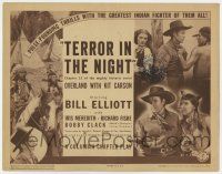 7j579 OVERLAND WITH KIT CARSON chapter 13 TC '39 Wild Bill Elliot, Terror in the Night!