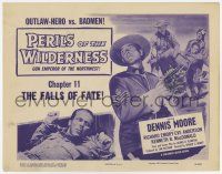 7j599 PERILS OF THE WILDERNESS chapter 11 TC '55 outlaw hero Dennis Moore, The Falls of Fate!