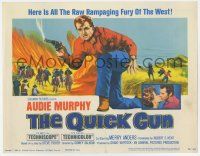 7j638 QUICK GUN TC '64 cowboy Audie Murphy in the raw rampaging fury of the West!