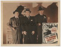 7j702 ROARING TWENTIES LC R56 great portrait of James Cagney, Humphrey Bogart & Frank McHugh!
