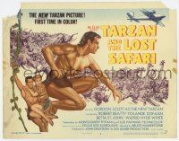 7j758 TARZAN & THE LOST SAFARI TC '57 Gordon Scott in title role for the first time in color!