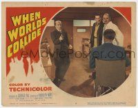 7j016 WHEN WORLDS COLLIDE LC #8 '51 Keating & Chase watch Frank Cady point gun on John Hoyt!