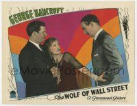 7j791 WOLF OF WALL STREET LC '29 Olga Baclanova & George Bancroft laugh with Paul Lukas!