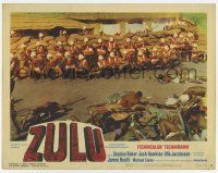 7j800 ZULU LC #3 '64 English soldiers with rifles in formation shoot Zulu tribesmen dead!