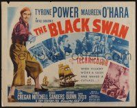 7k452 BLACK SWAN style A 1/2sh R52 cool images of swashbuckler Tyrone Power & Maureen O'Hara!
