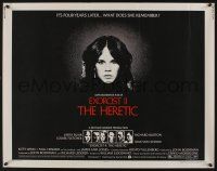 7k505 EXORCIST II: THE HERETIC 1/2sh '77 Linda Blair, John Boorman's sequel to Friedkin's movie!