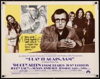 7k708 PLAY IT AGAIN, SAM 1/2sh '72 Woody Allen, Diane Keaton, Jerry Lacy as Humphrey Bogart!