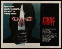 7k717 PROM NIGHT 1/2sh '80 Jamie Lee Curtis won't be coming home if she's not back by midnight!