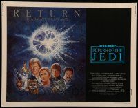 7k728 RETURN OF THE JEDI 1/2sh R85 George Lucas classic, Hamill, Harrison Ford, Sano art