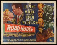 7k734 ROAD HOUSE 1/2sh '48 Ida Lupino, Cornel Wilde, Richard Widmark, Celeste Holm, noir!