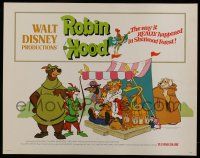 7k735 ROBIN HOOD 1/2sh '73 Walt Disney's cartoon version, the way it REALLY happened!