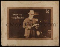 7k751 SESSUE HAYAKAWA 1/2sh '10s stock poster of the great Asian actor at the height of his career!
