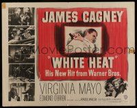7k847 WHITE HEAT 1/2sh '49 James Cagney is Cody Jarrett, classic film noir, top of the world, Ma!