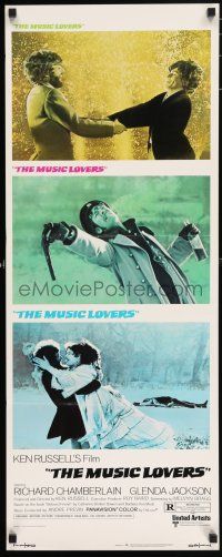 7k248 MUSIC LOVERS insert '71 Richard Chamberlain & Glenda Jackson, directed by Ken Russell!