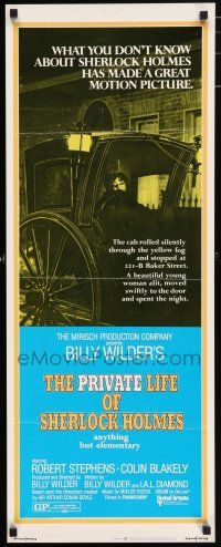 7k287 PRIVATE LIFE OF SHERLOCK HOLMES insert '71 Billy Wilder, what you didn't know about him!