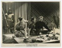 7m113 ADVENTURES OF MARCO POLO 8x10 key book still '37 Gary Cooper, Sigrid Gurie & Asian Alan Hale