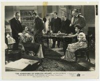 7m114 ADVENTURES OF SHERLOCK HOLMES 8x10.25 still '39 Basil Rathbone catches the bad guy!