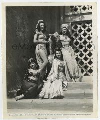 7m119 ALI BABA & THE FORTY THIEVES 8.25x10 still '44 harem beauties in the court of Mongol Khan!