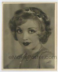 7m120 ALICE WHITE deluxe 8x10 still '20s wonderful head & shoulders close up by Alegones!