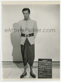 7m131 ANNA & THE KING OF SIAM wardrobe test 7.5x10 still '46 Rex Harrison in his royal Thai costume!