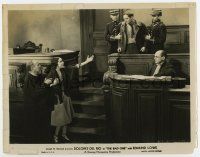 7m144 BAD ONE 7.75x10 still '30 Dolores Del Rio watches Edmund Lowe taken away by guards in court!