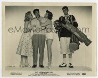 7m204 CADDY 8x10 still '53 Jerry Lewis gets the golf clubs & Dean Martin gets the sexy girls!