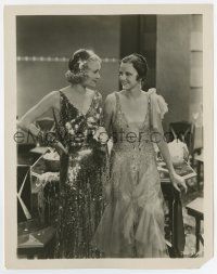 7m249 COMMON LAW 8x10 still '31 Constance Bennett & Marion Shilling in shimmering dresses!