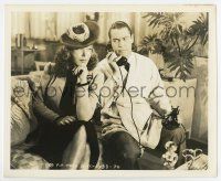 7m252 CONFESSIONS OF BOSTON BLACKIE deluxe 8.25x10 still '41 Chester Morris w/phone by Joan Woodbury