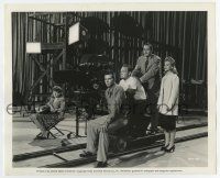 7m266 CRAZY HOUSE 8.25x10 still '43 Martha O'Driscoll & Knowles watch a scene from behind the camera