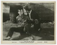 7m271 CRY BABY KILLER 8x10.25 still '58 bound Jack Nicholson with bloody lip in his 1st movie!