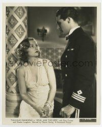 7m297 DEVIL & THE DEEP 8x10 key book still '32 super young Cary Grant with sexy Tallulah Bankhead!