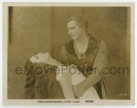 7m311 DON JUAN 8x10.25 still '26 John Barrymore as the famous lover w/unconscious Mary Astor!