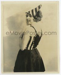 7m339 EVELYN FRANCISCO 8x10 still '20s wearing great outfit & hat, starring in Christie Comedies!