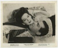 7m364 FLIGHT FOR FREEDOM 8.25x10 still '43 romantic close up of Rosalind Russell & Fred MacMurray!