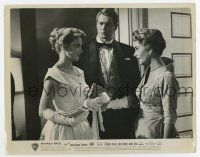 7m394 GIANT 8x10.25 still '56 Rock Hudson between Elizabeth Taylor & daughter Carroll Baker!