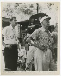 7m407 GODDESS candid 8x10 still '58 great image of director John Cromwell & crew by camera!
