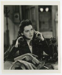 7m457 HIS GIRL FRIDAY 8.25x10 still '40 Rosalind Russell with multiple phones by Irving Lippman!