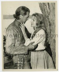 7m471 HOW THE WEST WAS WON 8x10.25 still '64 romantic close up of James Stewart & Carroll Baker!