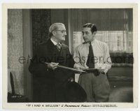 7m489 IF I HAD A MILLION 8x10.25 still '32 George Raft & Richard Bennett during their segment!