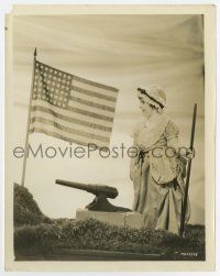 7m542 JUANITA QUIGLEY 8x10.25 still '36 the 5 year-old child star as Molly Pitcher for 4th of July