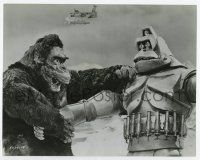 7m561 KING KONG ESCAPES 7.5x9.5 still '68 cool rubbery monster c/u fighting MechaKong!