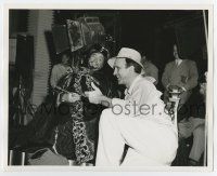 7m564 KISMET candid deluxe 8x10 still '44 Edward Arnold tells a funny story to William Dieterle!